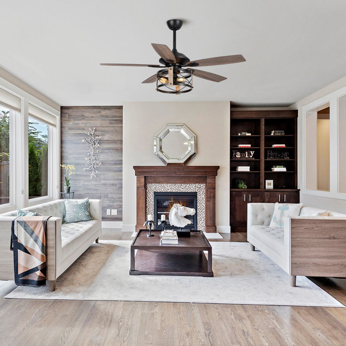 Trent Austin Design® Limones 52'' Ceiling Fan with Light Kit & Reviews